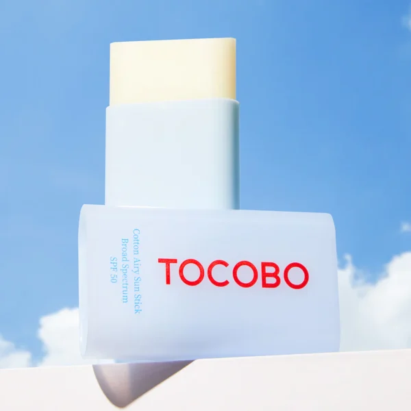 Protector Solar Tocobo Cotton Airy Sun Stick SPF 50+ Duo