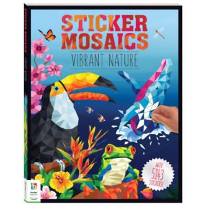 Sticker Mosaics - Libro para Colorear con Estampas